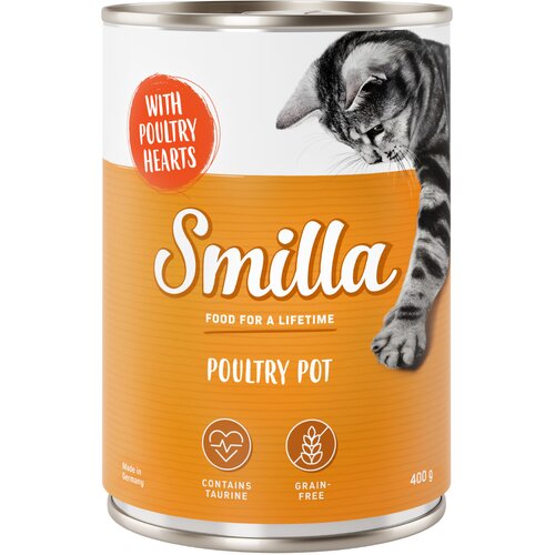 Smilla lončić s peradi - ekonomično pakiranje 24 x 400 g - Piletina sa srcima peradi Cijene