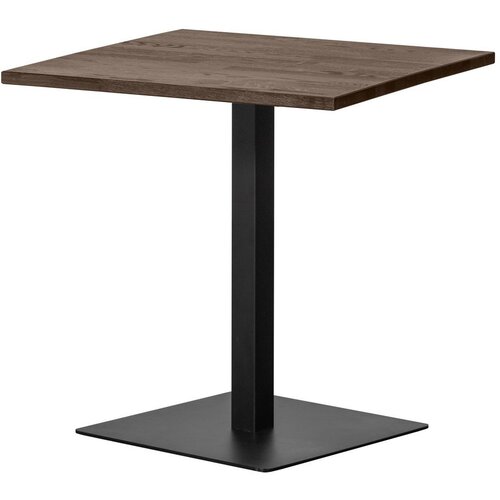 WOOOD Jedilna miza s hrastovo mizno plo&amp;scaron;čo 80x80 cm Tablo &amp;ndash; Slike