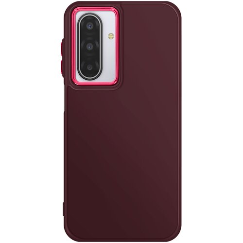  Ovitek za Galaxy A17, mat zaključek z metaliziranim robom kamere, Bordeaux, (5000189759) Cene