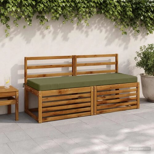  Jastučić za klupu SOEST 100% poliester Maslinastozelena - Maslinastozelena 150 x 50 x 8 cm Melange Cijene