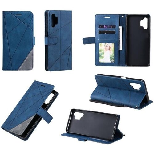Chameleon Preklopna torbica (WLGO-Lines) za Samsung Galaxy A32 5G - modra Cene