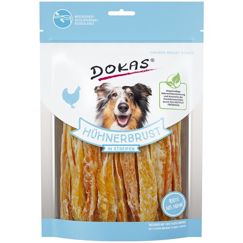 Dokas grickalice - Trake pilećih prsa 250 g Slike