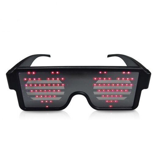 Manta iDance Party naočale, 8 LED načina uzorka, roze Cijene
