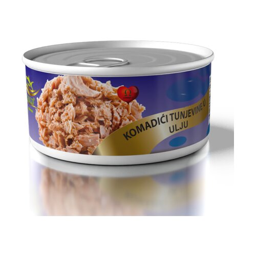 Gold Prima Tunjevina komadići u ulju, 170g Slike