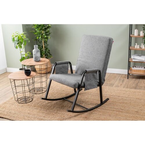 Atelier Del Sofa Oden Single - Light Grey Light Grey Rocking Chair Cene
