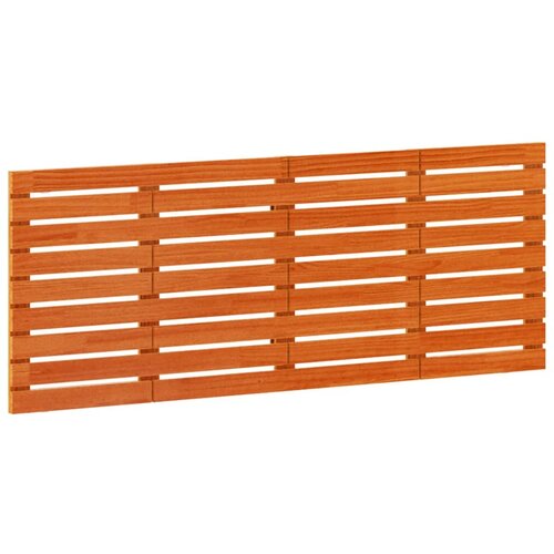 Maison Chic stensko posteljno vzglavje - vzglavna omarica - nočna omarica 166x3x63 cm trdna borovina, (21705281) Slike