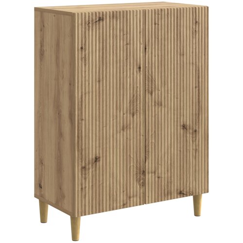 vidaXL Strani &scaron;al Artisan hrast 66 x 34,5 x 90 cm Inženirski les, (5000217968) Cene