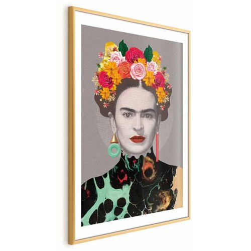  Plakat - Majestic Frida 29.7x42 Zlatni okvir s margom Cijene