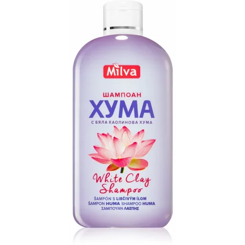 Milva White Clay šampon za volumen z ilovico 200 ml