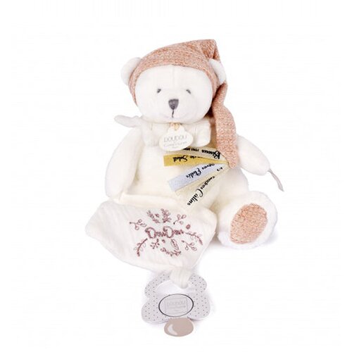 Doudou Meda mazilica sa kopčom za dudu 20cm - roze ( DC4330 ) Cene