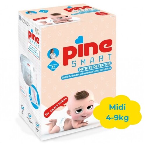 Pine_Smart Pine Smart Pelene za bebe Midi 4-9kg Slike
