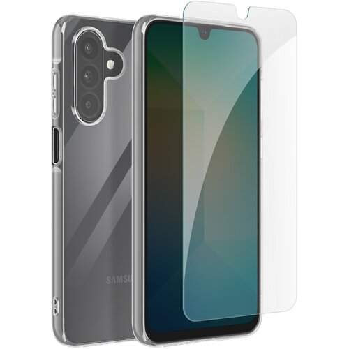 Oem Mayaxess, Zaščitni paket za Samsung Galaxy A26 Mehka lupina in kaljeno steklo, Prozorno, (5000215909) Cene