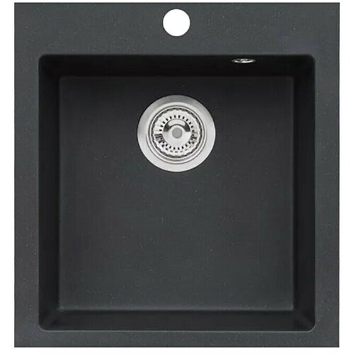 Alveus 1133432 - Kuhinjski sudoper CORTINA 50x45 cm granit/crna Slike