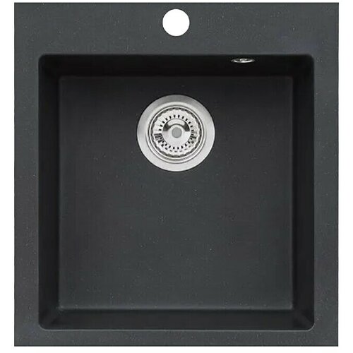 Alveus Ugradbeni sudoper Boogie 20 (50 x 45 cm, Granital, Crna) Slike