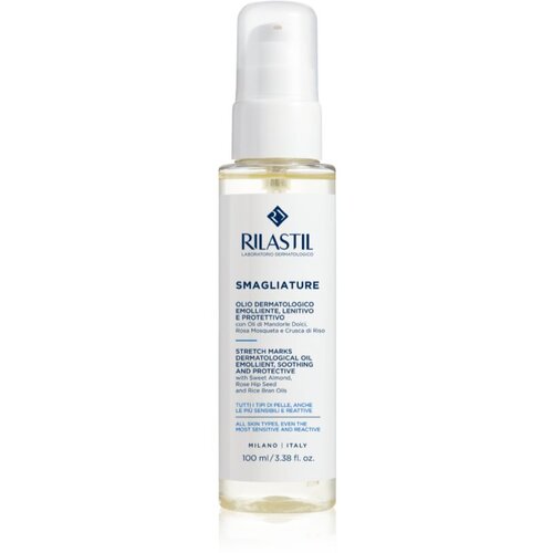 Rilastil Smagliature masažno gel-ulje za ožiljke i strije s bademovim uljem 100 ml Slike