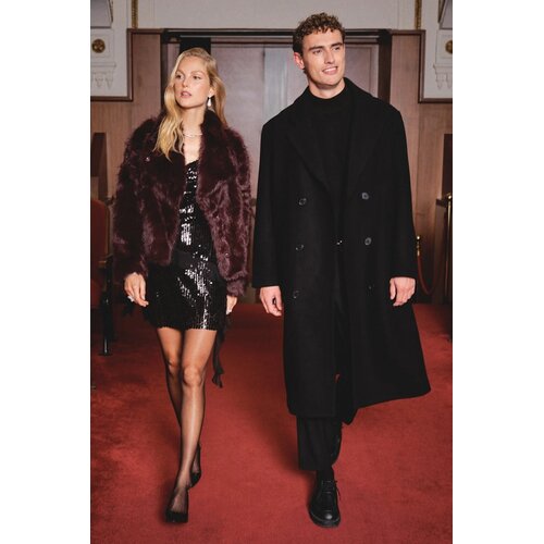 TRENDYOLMILLA ženska jakna Twoaw25Mo00035, burgundac-bordo Cene