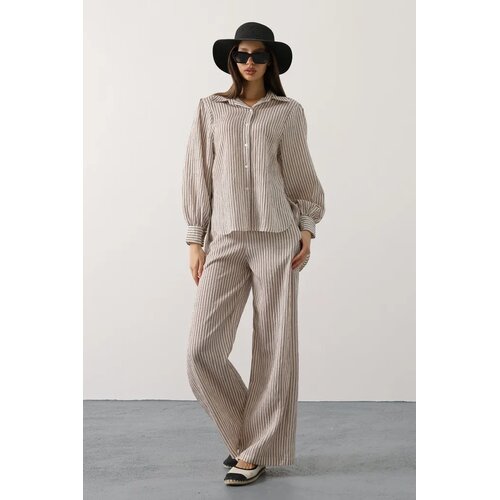 Trendyol Modest Ženski komplet Tctss26Us00060, Bež Cene