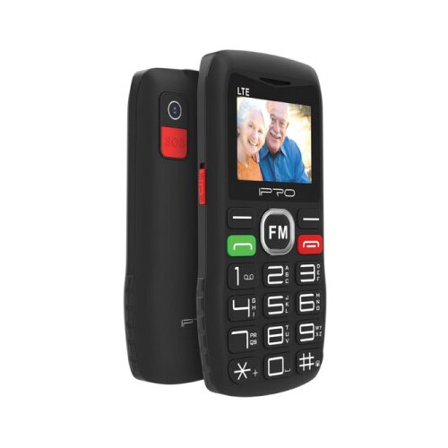 Ipro Senior F188 black Feature mobilni telefon 2G/GSM/1000mAh/32MB/DualSIM/Srpski jezik Cene