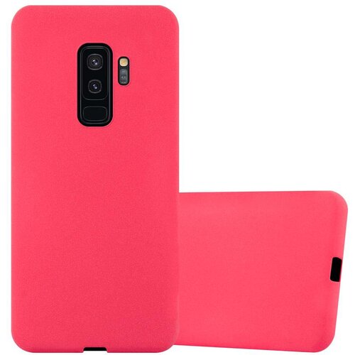 Cadorabo Ohi&scaron;je, združljiv s Samsungom v Frost Red - Za&scaron;čitni pokrov iz fleksibilnega silikona TPU, (20573181) Cene