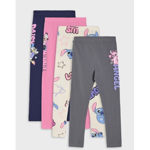 Sinsay Pamučne Leggins s Disney Printom, 4 kom Slike