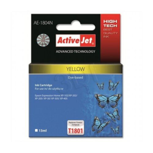 Activejet rumeno črnilo Epson T1804 Slike