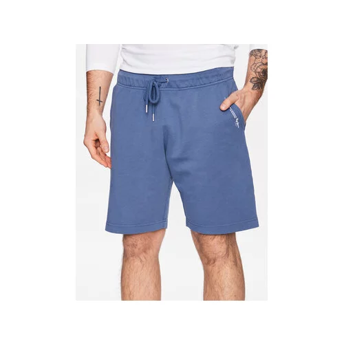 Pepe Jeans Kratke hlače iz tkanine David Short PM801011 Modra Regular Fit