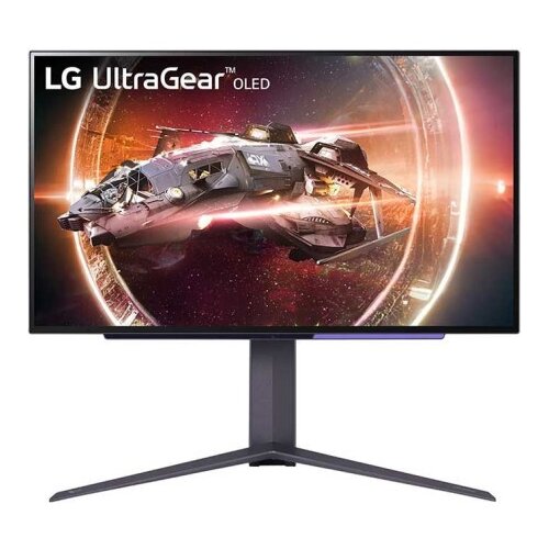 LG OLED ukrivljen gaming monitor 27GS95QE-B Cene