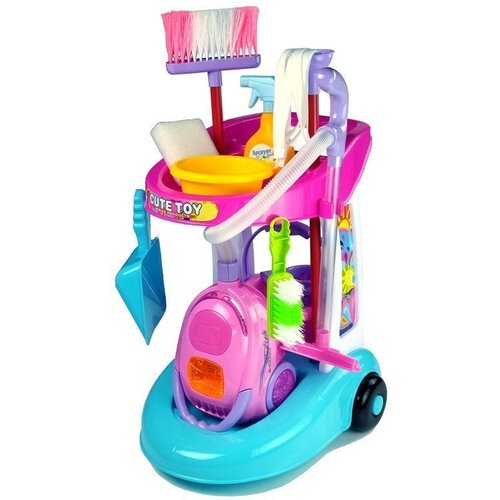  Set on a Cart with a Vacuum Cleaner Slike
