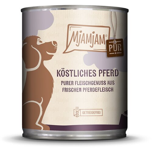  Varčno pakiranje MjAMjAM purer Fleischgenuss, 12 x 800 g - z okusnim konjskim mesom Cijene