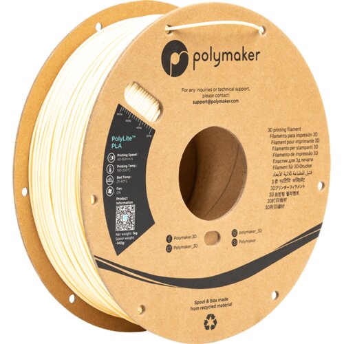 Polymaker PolyLite PLA Cream Slike