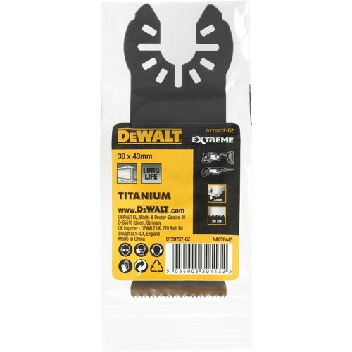 Dewalt DT20737 Titanijumski list testere za metal 30mm x 43mm Slike