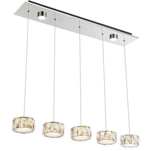 XXXL globo 49350-52H - led luster na sajli amur LED/52W/230V 4000K Cene