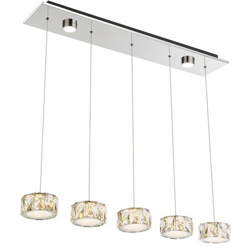 XXXL Viseča Led-svetilka Kristal, S Sijalko Cene