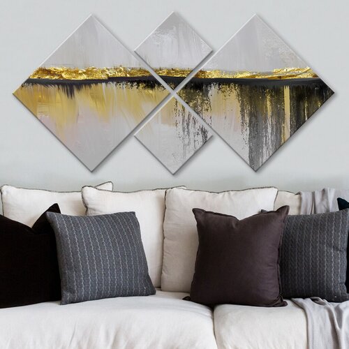 Wallity slika 4MDF1969813516, 60x115 cm, 4 dela Cene