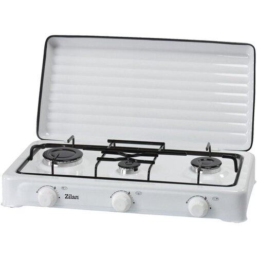 Zilan Plinski re&amp;scaron;o sa 3 plamenika, 2300 W, bijela &amp;ndash; ZLN0032/WH Slike