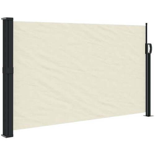 vidaXL Uvlačiva bočna tenda 120 x 600 cm krem Cijene