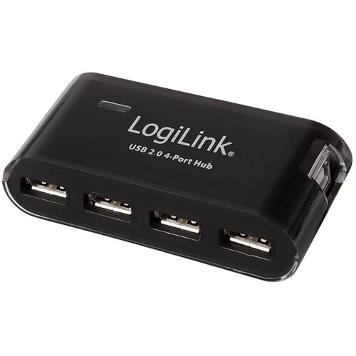 Logilink USB 2.0 HUB, 4-Port, crni sa napajanjem Cene