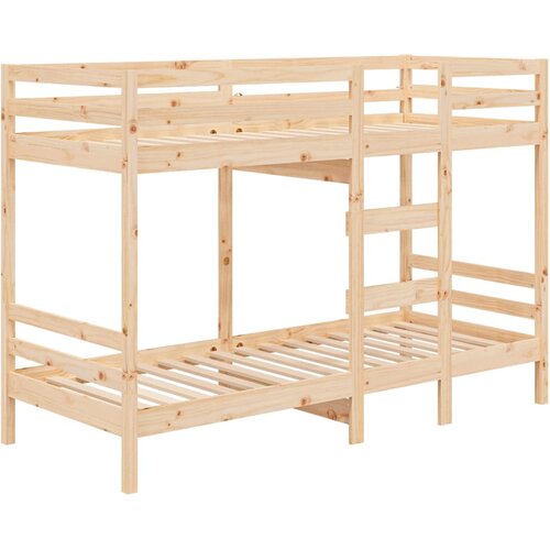  Krevet na kat 75 x 190 cm od masivne borovine Slike