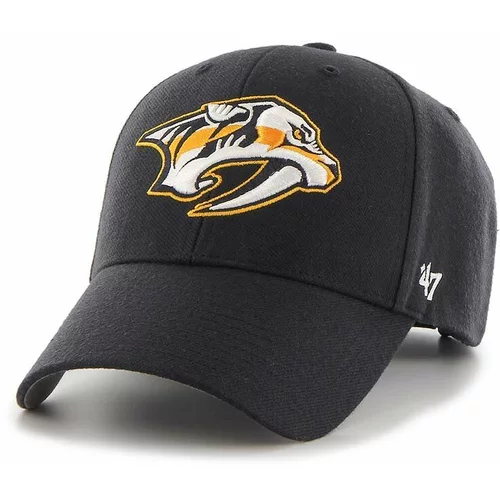 47 Brand Kapa sa šiltom NHL Nashville Predators boja: tamno plava, s aplikacijom, H-MVP30WBV-NY