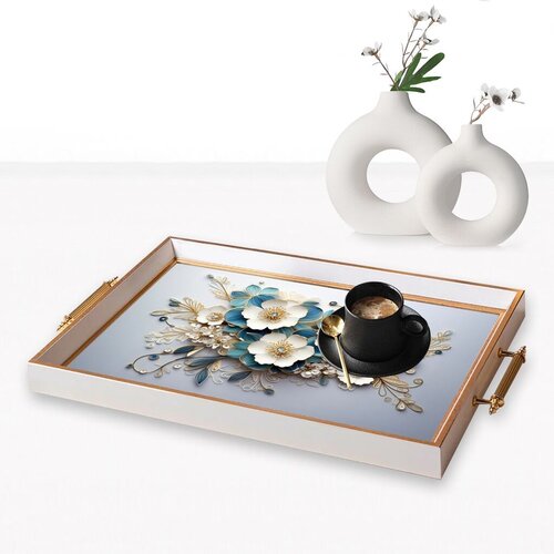 Aberto Design Poslužavnik TPB9901 50 x 29 x 3.5 cm, Šareni Cene