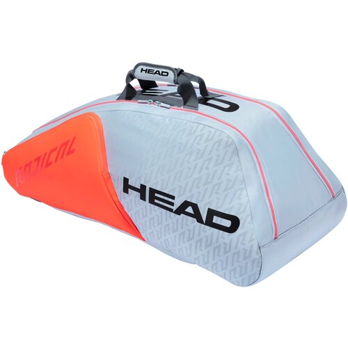 Head Radical 9R Supercombi Grey/Orange Racket Bag Cene