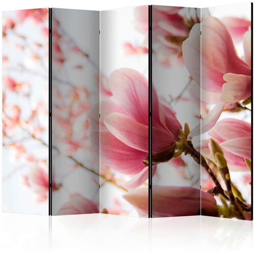Artgeist Paravan Pink Magnolia I, 5-Delni, Dvostranski Cene