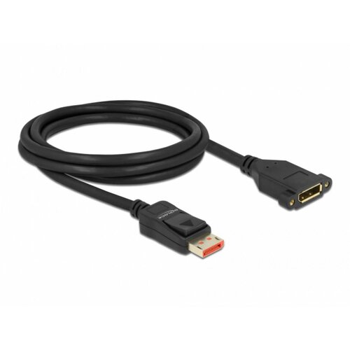 Delock podalj&scaron;ek DisplayPort 1m 8K 60Hz črn vgradni 87097, (21028108) Cene