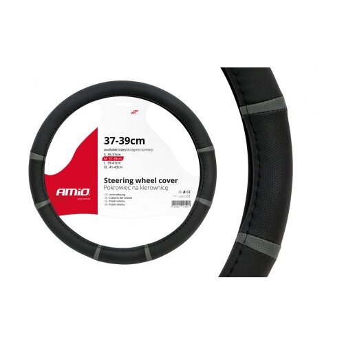 Amio Prevleka za volan s sivo črto M (37-39cm) Cene