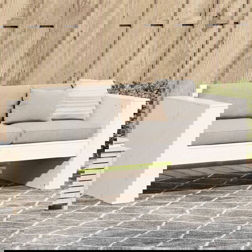 vidaXL Vrtni dvosjed bijeli 134 x 60 x 62 cm od masivne borovine Cene