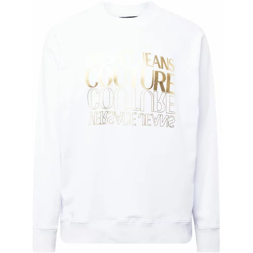 Versace Jeans Couture Majica zlatna / bijela