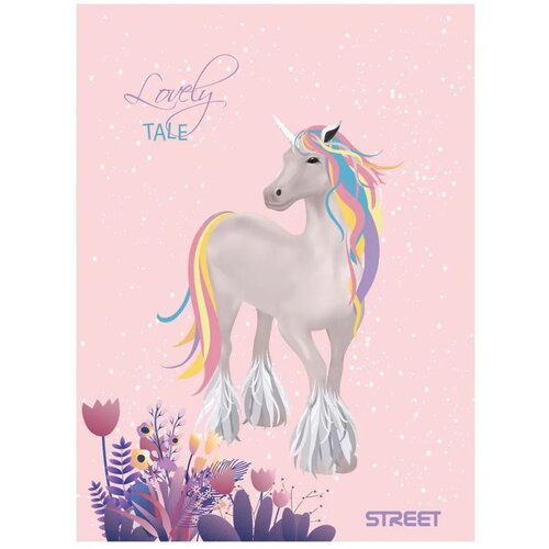STREET Zvezek Lovely tale A4 črte z robom Slike