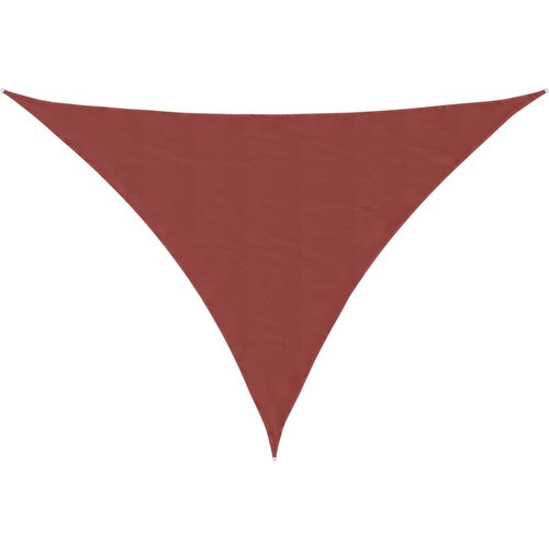 vidaXL Senčno jadro oksford blago trikotno 3x4x5 m terakota, (20965671) Cene