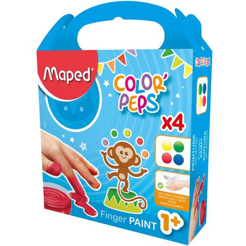 Maped prstne barve 4 kosi Cene