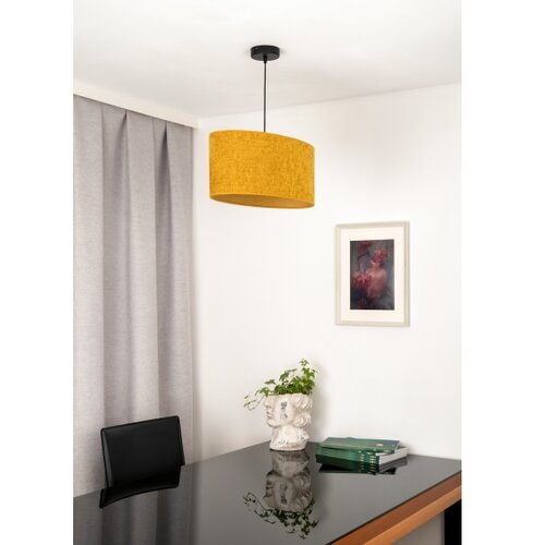  Duolla - Luster na kablu OVAL 1xE27/15W/230V braon Slike